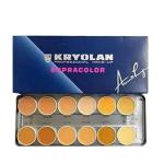 12 Shades Supracolor Flawless Super Blendable, Waterproof, Long Lasting Mousse Foundation.