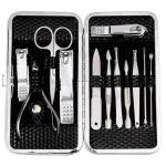 16 in 1 | Professional Manicure Kit for Men & Women Stainless Steel nail Clippers Tools (Pack of 1) Multicolor