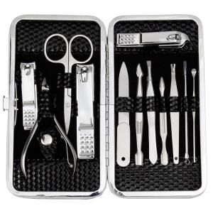 16 in 1 | Professional Manicure Kit for Men & Women Stainless Steel nail Clippers Tools (Pack of 1) Multicolor