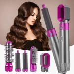 5 in 1 Hot Air Styler  A Versatile Hair Dryer Comb 1 Pcs