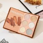 4-in-1 makeup book Eyeshadow, Highlighter, Blusher Contour, Powder Palette (Multicolour)