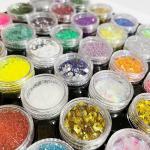 Glitter Powder Nail Art Decoration - 36 pcs (Pack of 1)