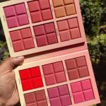 12 Color Touch Cheek Blush and Contour Makeup, Powder Palette - Lightweight,