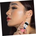2 Pcs Liquid Foundation Brush Set, Pink Gold and Pink Silver, Face Makeup Brush
