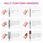 Electric Nail Drill Machine 20000 RPM Professional Nail Drills for Acrylic Nails Gel E-file Nail File