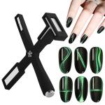 5 in 1 Magnet for Cat Eye Gel Nail Polish, Multifunctional Magnetic Nail Tool 1 Pcs