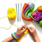 Aluminum Metal Crochet Hooks Set Pack of 10(multicolor).