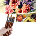 Professional Nail Art Brushes Set, 9 Pieces, Nail Art Design Tools.