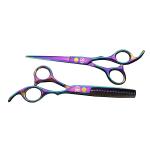 Hair Cutting & Thinning Scissors Barber Shears 2 Pcs