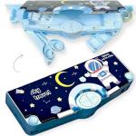 Multi-Functional Pencil Box For Kids, Space Pencil Box For Boys & Girls, Magnetic Pencil Box (Pack of 1).
