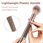 Foundation Brush Make Up Brush Flat Top Brush 2 in 1 Double-Sided Beauty   Makeup Tools 1 Pcs