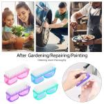 6pcs Big Handle Grip Nail Brush