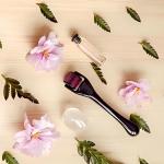 Face  Roller with Titanium Micro Needles Size : 0.5mm (Pack of 1).