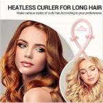 Heatless Curling Rod Headband ,No Heat Rod Headband Set Silk Ribbon 1 Pcs (Muticolor)