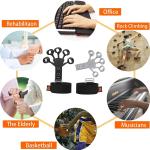 Exerciser Climbing Strengthened Guitar Finger grip Stretcher for Men Women pack of 1 (multicolor)