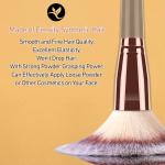 Foundation Brush Make Up Brush Flat Top Brush 2 in 1 Double-Sided Beauty Makeup Tools 1 Pcs
