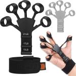Exerciser Climbing Strengthened Guitar Finger grip Stretcher for Men Women pack of 1 (multicolor)
