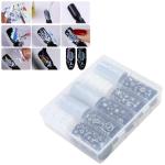 Nail Sticker, Smooth Texture Compact Structure Manicure Sticker( 1 Box).