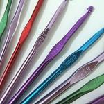 12pcs Aluminum Metal Crochet Hooks Set