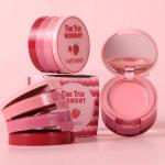 3in1 lip and cheek tint cream blush Pink, Peach, Red color.( Pack of 1).