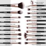 Professional Makeup Brush Set 20 Pcs Pack of 1