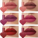 Love swipe lip mousse heart shape lipstick Colors Sweet Heart (Set of 1).