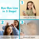 Stainless Steel Lice Treatment Comb for Head Lice/Lice Egg Removal(1 Piece).