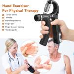Hand Gripper Forearm Exercise Equipment - Hand Gripper 5 to 60 kg with Counter | Adjustable Hand gripper.