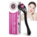 Face  Roller with Titanium Micro Needles Size : 0.5mm (Pack of 1).