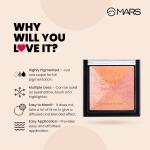 4 Shades Beauty Face Blusher and Highlighter (Pack of 1)