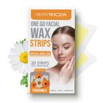 20Pcs Wax Strips for Facial Hair Removal 1 Pcs