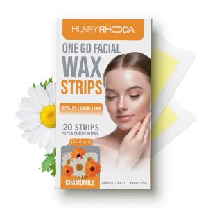 20Pcs Wax Strips for Facial Hair Removal 1 Pcs
