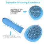 Self Cleaning Slicker Brush, Pet Grooming Shedding Brush for Dogs and Cat 1 Pcs
