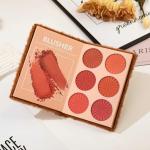 4-in-1 makeup book Eyeshadow, Highlighter, Blusher Contour, Powder Palette (Multicolour)