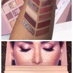 18 Color Makeup Palette Highlighters Eye Make Up Palate(Pack of 1).