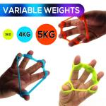 Finger Stretcher Resistance Band Hand Grip/Fitness Grip (Pack of 1)