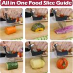 Onion Holder for Slicing, Lemon Slicer Onion Cutter 1 Pcs