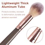 Foundation Brush Make Up Brush Flat Top Brush 2 in 1 Double-Sided Beauty   Makeup Tools 1 Pcs