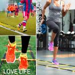 Includes Heavy Duty Carry Bag Speed Ladder (Multicolor) 1 Pcs