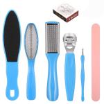 Pedicure Tools for Feet - 8 in 1 Pedicure Kit | Foot Scrubber for Dead Skin, Callus Remover, Foot Scraper, Foot File