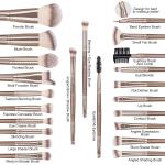 Premium Makeup Brush Set 23 Pcs Makeup Brushes Premium Synthetic Make up brush.
