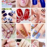 Pack of 5 Pcs Nail Art 2 way dotting Pen.