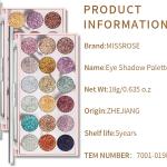 18 Color Eye Shadow Glittery Shades Professional  Makeup Eyeshadow 1 Pcs