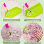 3D CAT EYES NAIL ART MAGNET TOOL SET (Pack of 1).