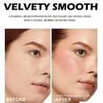 3in1 lip and cheek tint cream blush Pink, Peach, Red color.( Pack of 1).