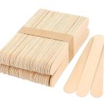100 Pcs Wooden Tongue Depressors for doctor Waxing Stick Wooden Hair Removal Stick