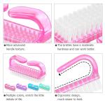 6pcs Big Handle Grip Nail Brush