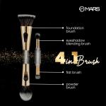 4 in 1 Makeup Brush with Foundation Eyeshadow Blending (Pack of 1)
