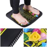 Foot Leg Pain Relief Walk Acupressure Massager Mat, Multi color 1 Pcs