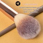 Foundation Brush Make Up Brush Flat Top Brush 2 in 1 Double-Sided Beauty Makeup Tools 1 Pcs